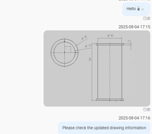 آخرین مورد شرکت مشتری آمریکایی - سفارشی‌سازی لوله‌های کوارتز