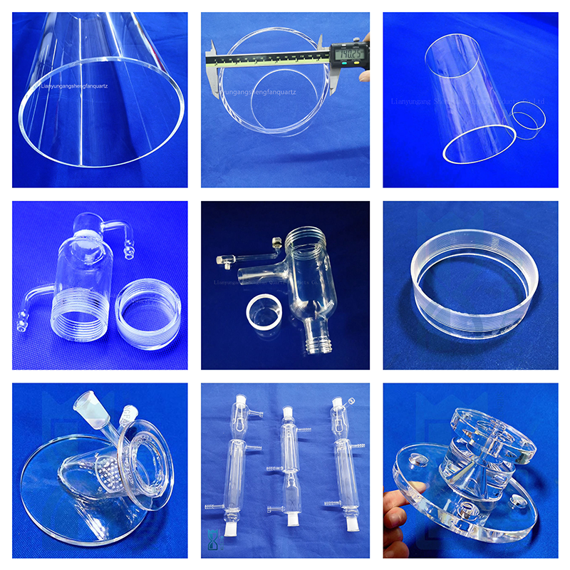 آخرین مورد شرکت Clear Fused Silica Quartz Coiled Tube--Amy