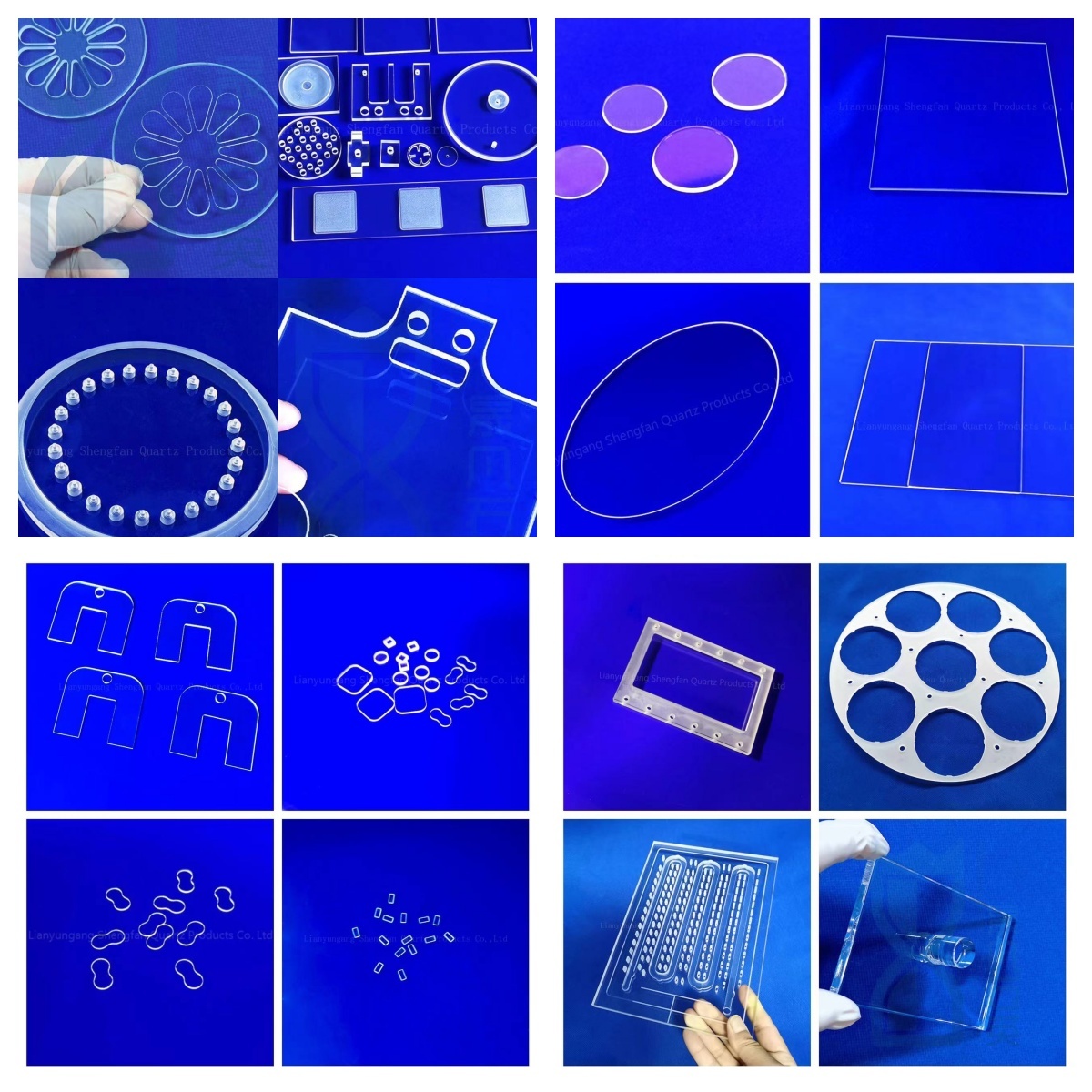 آخرین مورد شرکت Custom Special-shaped Quartz Sight Window for Korean Semiconductor Client-Amy