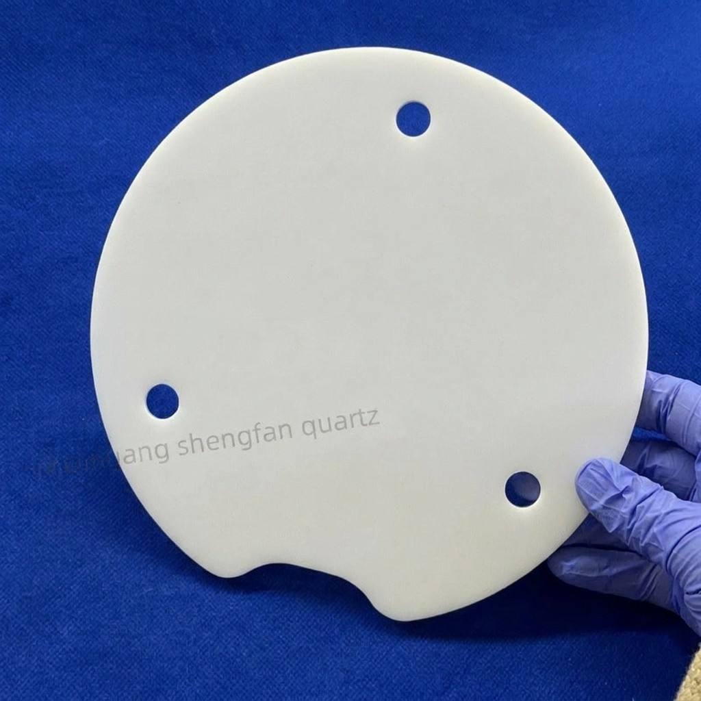 آخرین مورد شرکت Opaque Quartz Perforated Sheets: High-Reflectivity Thermal Radiation Shielding Materials for Semiconductor-Mia