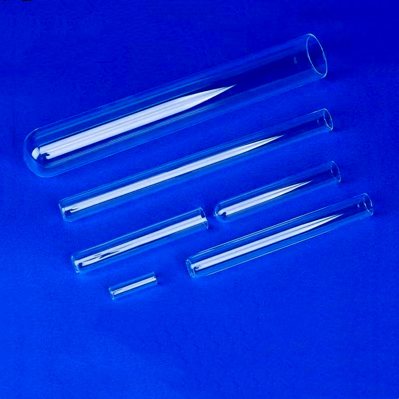 آخرین مورد شرکت High Purity Quartz Round Bottom Tubes for Science and Technology Laboratory-Mia