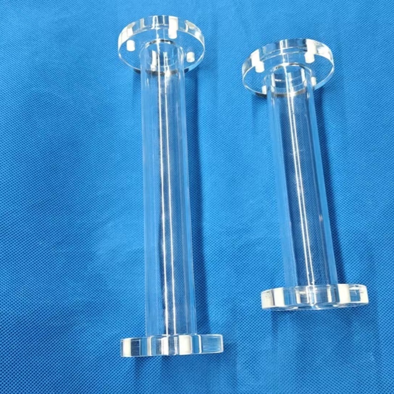 آخرین مورد شرکت Product Introduction of Quartz Flange Tube-sara