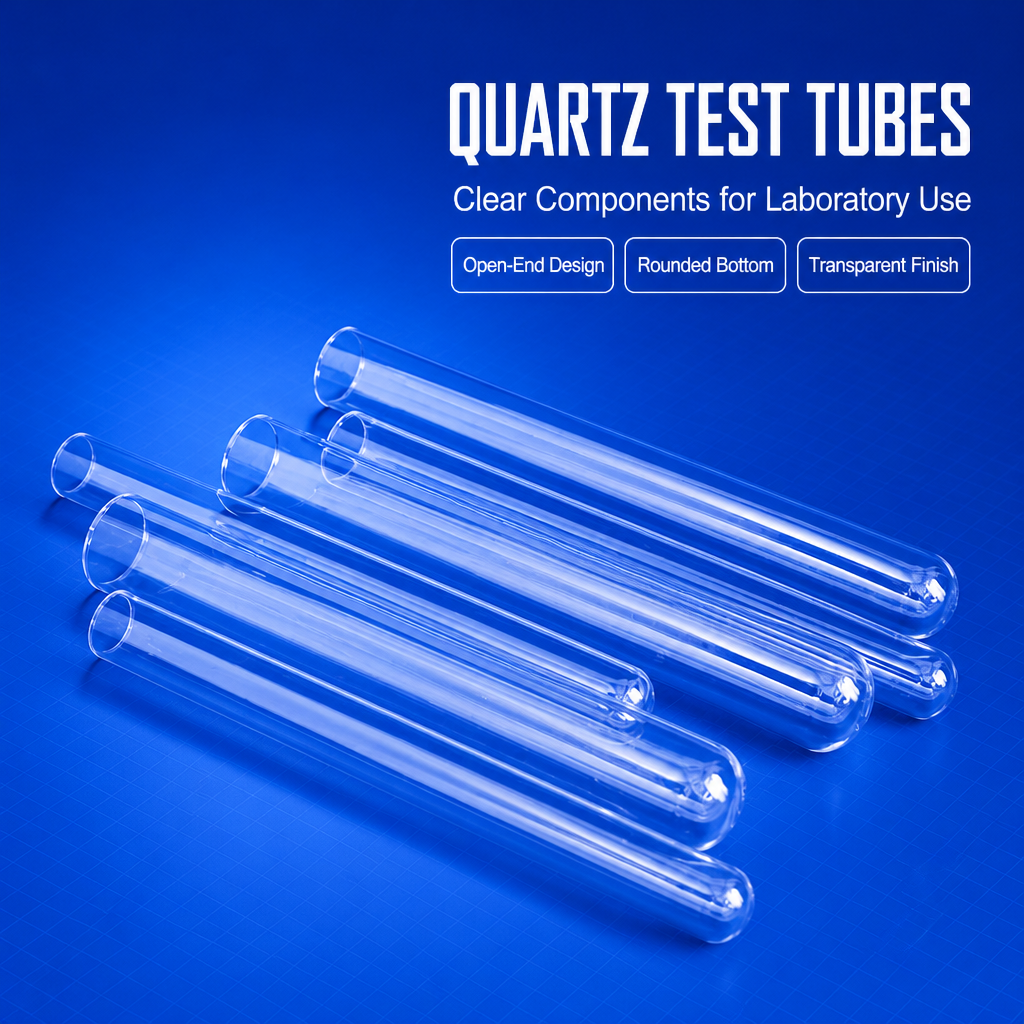 آخرین مورد شرکت High Purity Quartz Test Tubes for Analytical Chemistry Laboratory-Mia