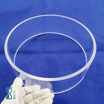 کیفیت High Quality Fused Silica Quartz Tube Clear Color کارخانه