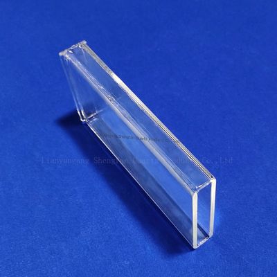 کیفیت  Corrosion Resistant High Transmittance Quartz Glass Plate with 1100℃ Working Temperature کارخانه