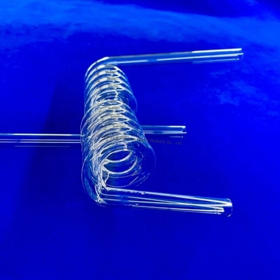 کیفیت  Factory Custom Laboratory High Temperature And Corrosion Resistant Quartz Spiral Tube کارخانه
