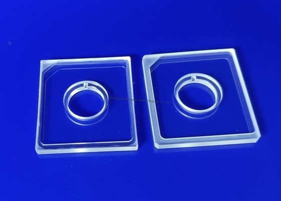 کیفیت  Processing Quartz Tube Flange Multi Purpose Morse 6.5 Strong Hardness کارخانه