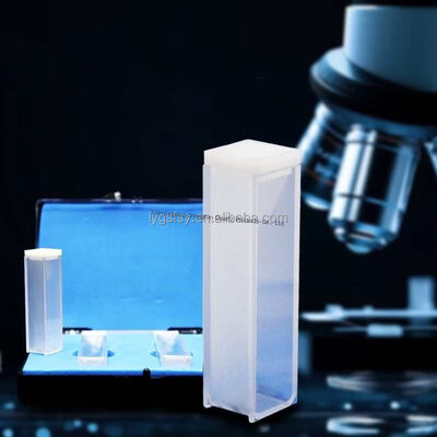 کیفیت  High-temperature and Corrosion Resistant Quartz Glass Colorimeter Cuvette with 3.5ml Capacity کارخانه