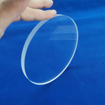 Customized Fused Quartz Glass Sheet Plate Polished 99.99 Purity