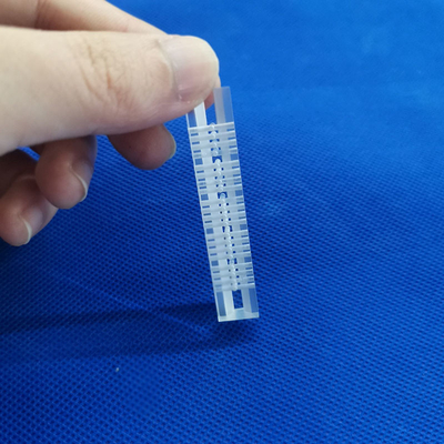 سیلندر نوری فرز میله شیشه ای کوارتز فینیش CNC Clear Fused برای نیمه هادی خورشیدی