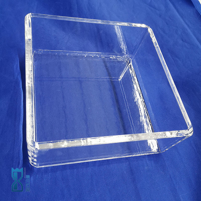 فابریک سفارشی آزمایشگاهی کوارتز شیشه ای سیلندر خیس کننده مقاوم در برابر خوردگی
