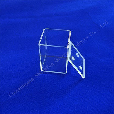 صفحه شیشه ای کوارتز مقاوم به خوردگی با نفوذ بالا برای استفاده در آزمایشگاه با دمای بالا