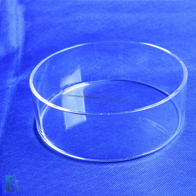 صفحه شیشه ای کوارتز مقاوم به خوردگی با نفوذ بالا برای استفاده در آزمایشگاه با دمای بالا