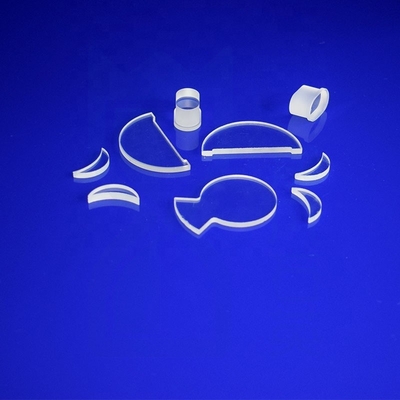 صفحه شیشه ای کوارتز سیلیکا صاف و ذوب شده صفحه شیشه ای کوارتز صفحه شیشه ای دیسک برای صنعت نوری