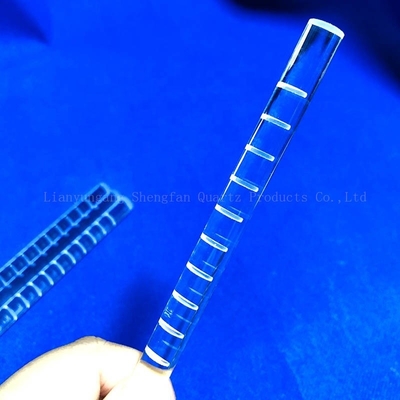 سیلندر نوری فرز میله شیشه ای کوارتز فینیش CNC Clear Fused برای نیمه هادی خورشیدی