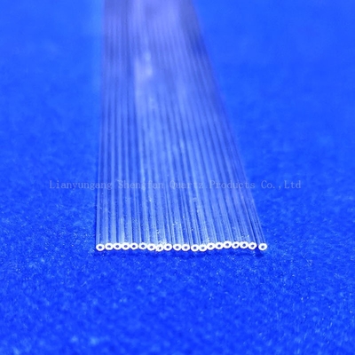 سفارشی دمای بالا و مقاومت در برابر خوردگی خالصیت بالا کوارتز دیواره موی موی 0.25mm