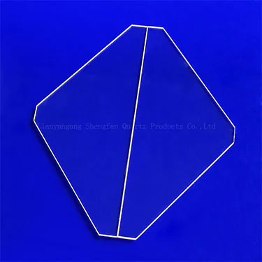 پنجره شفاف کوارتز UV حرفه ای