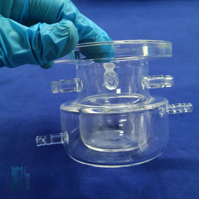 رآکتور کوارتز شفاف UV با دمای بالا و مقاومت در برابر خوردگی