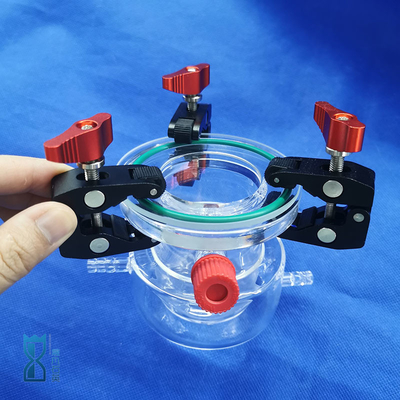 رآکتور کوارتز شفاف UV با دمای بالا و مقاومت در برابر خوردگی