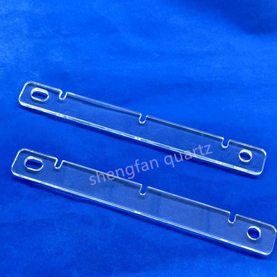 UV سفارشی مقاوم به گرما فیوز سیلیکا کوارتز شیشه صفحه شفاف کوارتز شیشه زیربنای صفحه کوارتز حفاری