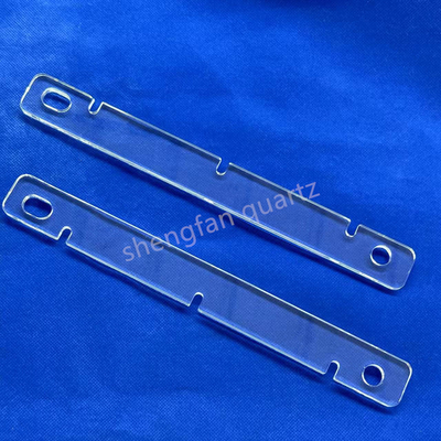 UV سفارشی مقاوم به گرما فیوز سیلیکا کوارتز شیشه صفحه شفاف کوارتز شیشه زیربنای صفحه کوارتز حفاری