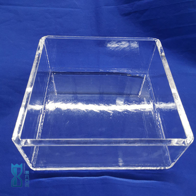 کارخانه سفارشی آزمایشگاه دور شفاف مقاوم در خوردگی کوارتز شیشه ای ظرف پتری