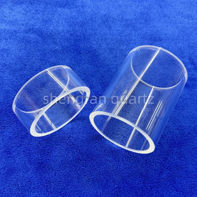 لوله شیشه کوارتز برای دقت بالا و استحکام بالا در زمینه های صنعتی و علمی