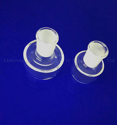 فابریکه ابزار کوارتز سفارشی آزمایشگاه لوله شیشه ای کوارتز مقاوم در برابر دمای بالا