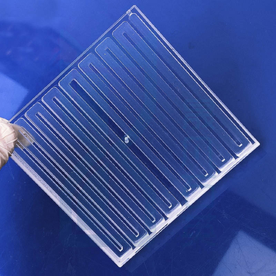 CNC Finishing Custom High Temperature Quartz Slotted Polishing Scrub Sheet با استفاده از دستگاه های فرآوری شده