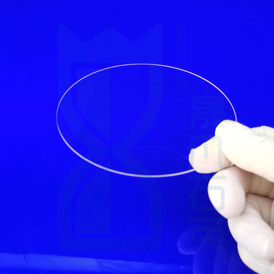صفحه شیشه ای کوارتز 2 "4" 6 " کوارتز Wafer Wafer 0.3mm ضخامت
