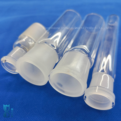بطری شیشه ای سفارشی یک طرف مهر و موم شده کوارتز لوله آزمایش شیشه لوله شیشه آزمایشگاهی