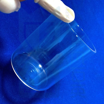 لوله آزمایشی شیشه ای کوارتز مقاوم به خوردگی در دمای بالا