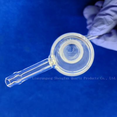 ابزار آزمایشگاهی شفاف لوله کوارتز شیشه ای