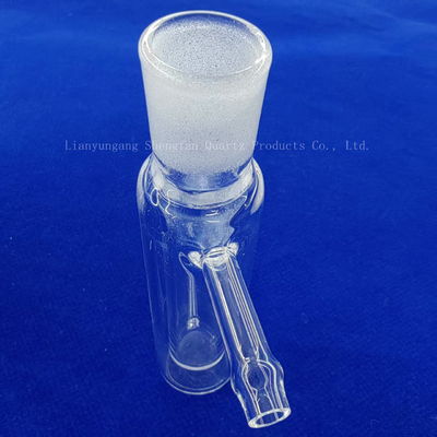 ابزار آزمایشگاهی شفاف لوله کوارتز شیشه ای