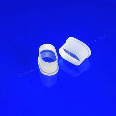 انتقال بالا دیسک کوارتز ذوب شده سفارشی صاف Square Step Quartz Plate برای نیمه هادی
