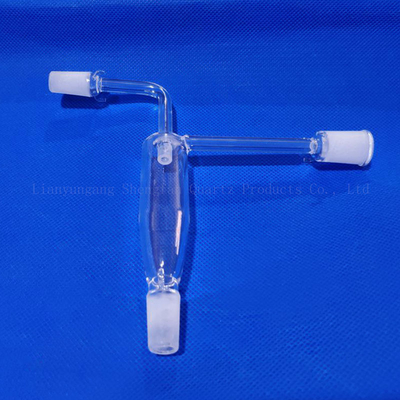 خالصیت بالا 99.99٪ دستگاه های تجربی مقاوم به خوردگی در دمای بالا لوله های شیشه ای کوارتز و راکتورهای کوارتز