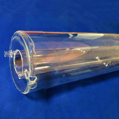 خالصیت بالا 99.99٪ دستگاه های تجربی مقاوم به خوردگی در دمای بالا لوله های شیشه ای کوارتز و راکتورهای کوارتز