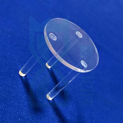 خالصیت بالا 99.99٪ دستگاه های تجربی مقاوم به خوردگی در دمای بالا لوله های شیشه ای کوارتز و راکتورهای کوارتز