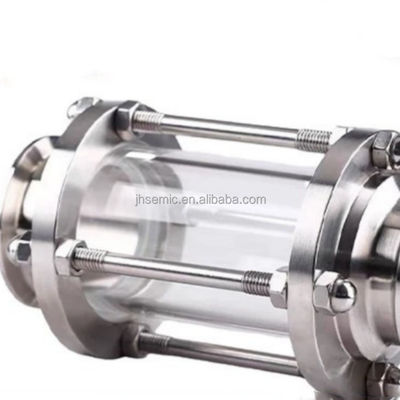 فروش مستقیم کارخانه کیفیت بالا مقاوم به گرما و مقاوم به خوردگی لوله های شیشه ای کوارتز حلقه کوارتز شیشه ای برای ماشین CVD