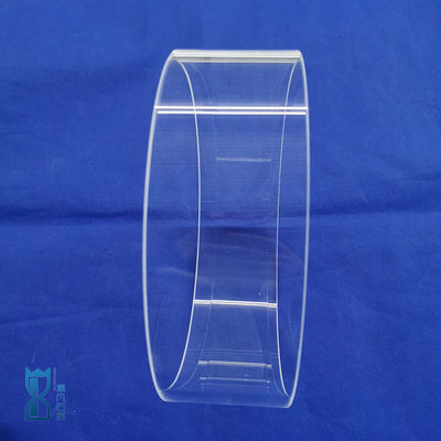 فروش مستقیم کارخانه کیفیت بالا مقاوم به گرما و مقاوم به خوردگی لوله های شیشه ای کوارتز حلقه کوارتز شیشه ای برای ماشین CVD