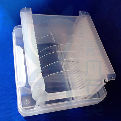 صفحه کوارتز ذوب شده سفارشی با 92٪ انتقال نور 2.2g / cm3 تراکم و دمای کار 1150 ° C