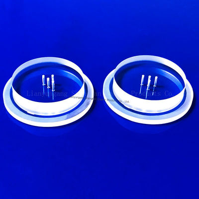 1150C درجه حرارت کار صفحه شیشه ای کوارتز برای کاربردهای درجه حرارت و فشار در صنعت هوافضا