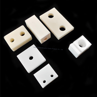 High Temperature 96% 99% 99.5% Al2O3 Alumina Precision Ceramics Insulating Spare Parts