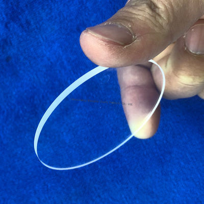 صفحه گرد شیشه کوارتز سیلیس ذوب شده مقاوم در برابر حرارت UV سفارشی، زیرلایه شیشه کوارتز شفاف، صفحه کوارتز شفاف