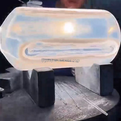 لوله شیشه ای کوارتز 6.6 سختی بالا مورس با تراکم 2.2g / cm3 و اندازه سفارشی برای کاربردهای صنعتی