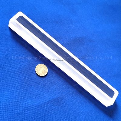 قطعات کوارتز شفاف سفارشی با دقت بالا CNC، کوارتز مات