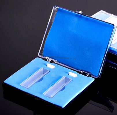 High-temperature and Corrosion Resistant Quartz Glass Colorimeter Cuvette with 3.5ml Capacity