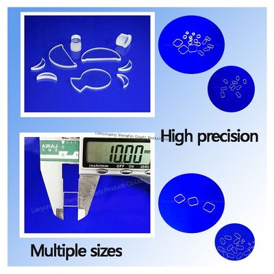 High Temperature and Corrosion Resistant Quartz Step Plate Can Be Customized for Experimental