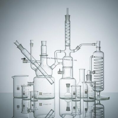 ابزار شیشه ای کوارتز مقاوم به خوردگی