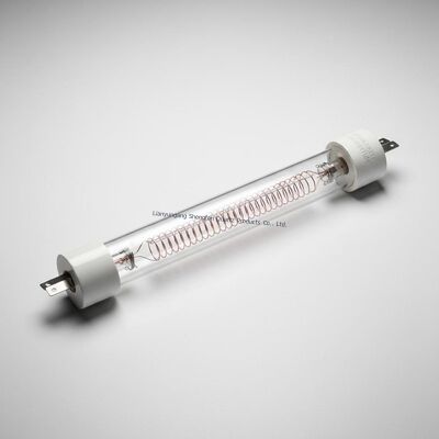 لوله شیشه ای کوارتز شفاف با نفوذ بالا با عایق الکتریکی خوب و مقاومت در برابر خوردگی